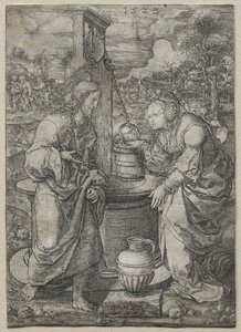 Kristus ja Samarialainen nainen, 1523.