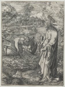 Jeesus kutsuu Pietarille ja Pyhälle Andrealle, 1523.