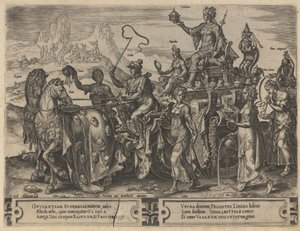 Rikkauksien voitto, 1564 tekijältä Dirk Volkertsz. Coornhert