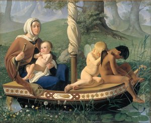 Lapsenkengissä. Sarjasta: The Four Ages of Man