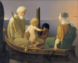 Vanhuus. Sarjasta: The Four Ages of Man
