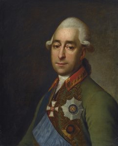 Kenttämarsalkka prinssi Aleksandr Aleksandrovitš Prozorovsky 1732-1809 tekijältä Dmitri Grigorievich Levitsky