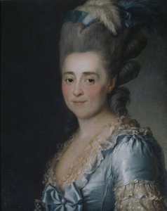 Natalia Ivanovna Melgunovan muotokuva, 1779 tekijältä Dmitri Grigorievich Levitsky