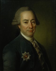 Petr Vasilyevich Bakuninin muotokuva 17251786, 1782