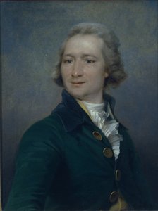 Runoilija Ivan Ivanovitš Dmitrievin muotokuva 1760-1837