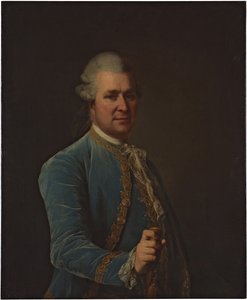 Valtiomiehen ja uskonpuhdistajan kreivi Jacob Sieversin muotokuva 1731-1808, 1779