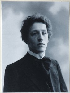 Runoilija Alexander Blokin muotokuva 1880-1921, 1907