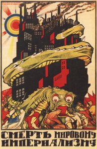 Maailman imperialismin kuolemalle -juliste, 1920