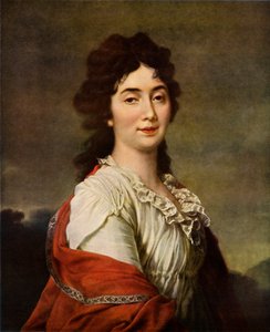 Anna Stepanovna Protosovan muotokuva, 1800, 1965.