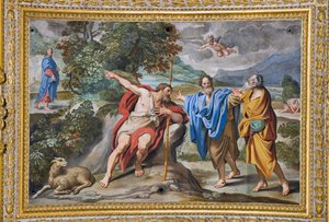 Apostoli Andreaan ensimmäinen kutsumus tekijältä Domenichino