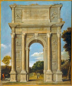 Riemukaari ... (öljy kankaalle) tekijältä Domenichino (1581 1641)