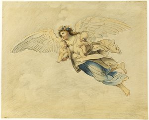 Yö, joka kantaa unta ja kuolemaa tekijältä Domenichino