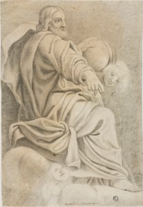 Istuva Kristus tekijältä Domenichino