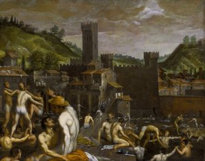 Badegäste bei San Niccolo