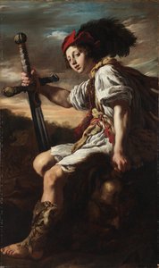 Italialainen:  David ja Goljatin pää.