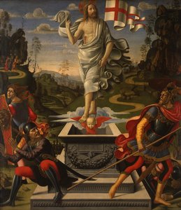 Saksa: Die Auferstehung Christi Kristuksen ylösnousemus tekijältä Domenico Ghirlandaio