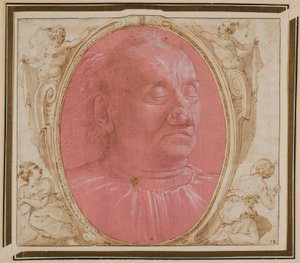 Vanhan miehen pää tekijältä Domenico Ghirlandaio