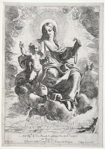 Ruusukon Madonna tekijältä Domenico Maria Canuti