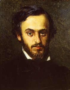 Emilio Villarin muotokuva 1836-1904, 1855-1858. tekijältä Domenico Morelli