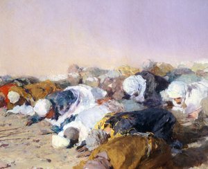 Muhammedin saarna tekijältä Domenico Morelli