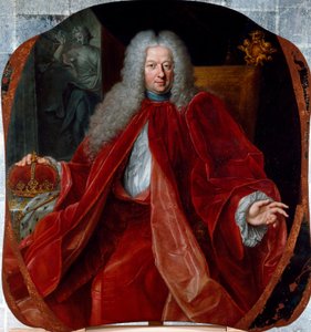 Domenico Negronen (1672-1736) muotokuva Geenitasavallan dogesta 1723-1726. Domenico Parodin maalaus tekijältä Domenico Parodi