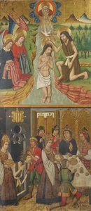 Paneeli Saint John Retablelta, 1464-1507.