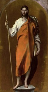 Pyhä Jaakob pyhiinvaeltajana, noin 1590.