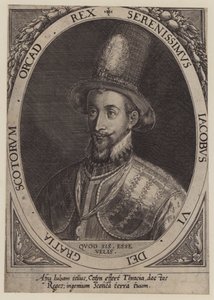 Skotlannin kuningas James VI (kaiverrus)
