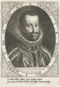 Itävallan arkkiherttua Ernestin muotokuva 1553-1595, noin 1595-1597