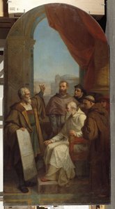 Arkkitehtuuri: italialainen taidemaalari ja kuvanveistäjä Michelangelo Buonarroti, joka tunnetaan nimellä Michelangelo (Michelangelo tai Michelangelo tekijältä Dominique Magaud