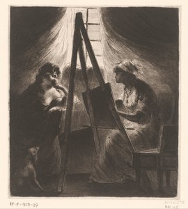Elisabeth Vigée-Le Brun esittää naista