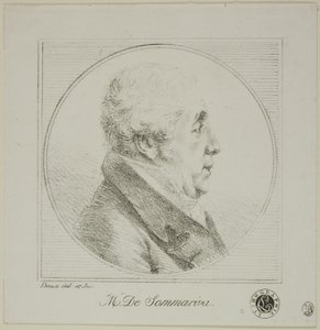 Profiili Monsieur de Sommarivan muotokuva tekijältä Dominique Vivant Denon