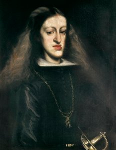 KARLES II:n muotokuva Espanjasta (1661-1700)