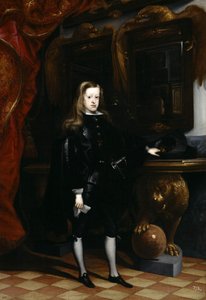 Kaarle II:n muotokuva, noin 1675 tekijältä Don Juan Carreno de Miranda