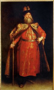 Venäjän suurlähettiläs Peter Ivanovich Potemkin (maalaus kankaalle)