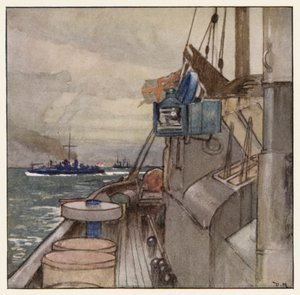 Rudyard Kipling: Kipling: Stipendiaatit (värilitografia) tekijältä Donald (after) Maxwell