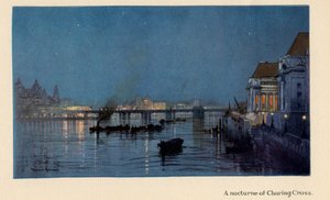A Nocturne of Charing Cross, "The New Lights o