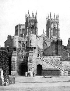 Bootham Bar, York, North Yorkshire, 1924-1926. tekijältä Donald McLeish