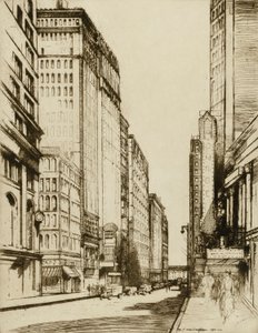 Chicago, Monroe Street tekijältä Donald Shaw MacLaughlan