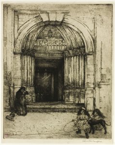 St. Germain-des-Presin portaali tekijältä Donald Shaw MacLaughlan