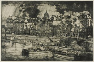 Quai des Grands Augustins, Pariisi tekijältä Donald Shaw MacLaughlan