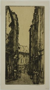 Rue des Halles, Vannes, Bretagne tekijältä Donald Shaw MacLaughlan