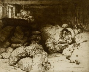 Nukkuva rätinmyyjä tekijältä Donald Shaw MacLaughlan