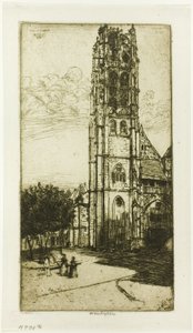 Tour St. Laurent, Rouen tekijältä Donald Shaw MacLaughlan