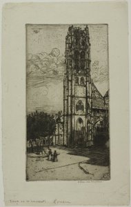 Tour St. Laurent, Rouen tekijältä Donald Shaw MacLaughlan