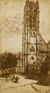 St. Laurentin torni, Rouen tekijältä Donald Shaw MacLaughlan