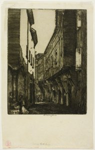 Via San Vitale, Bologna tekijältä Donald Shaw MacLaughlan