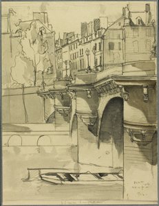 Näkymä Pont Neufille tekijältä Donald Shaw MacLaughlan