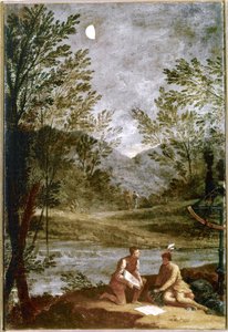 Tähtitieteellinen havainnointi. 1711. (öljy kankaalle) tekijältä Donato Creti