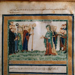 Toscanan Matilda Lähettäjä: Vita Mathildis di Donizone di Canossa, Vuosina 1111-1115 tekijältä Donizone di Canossa